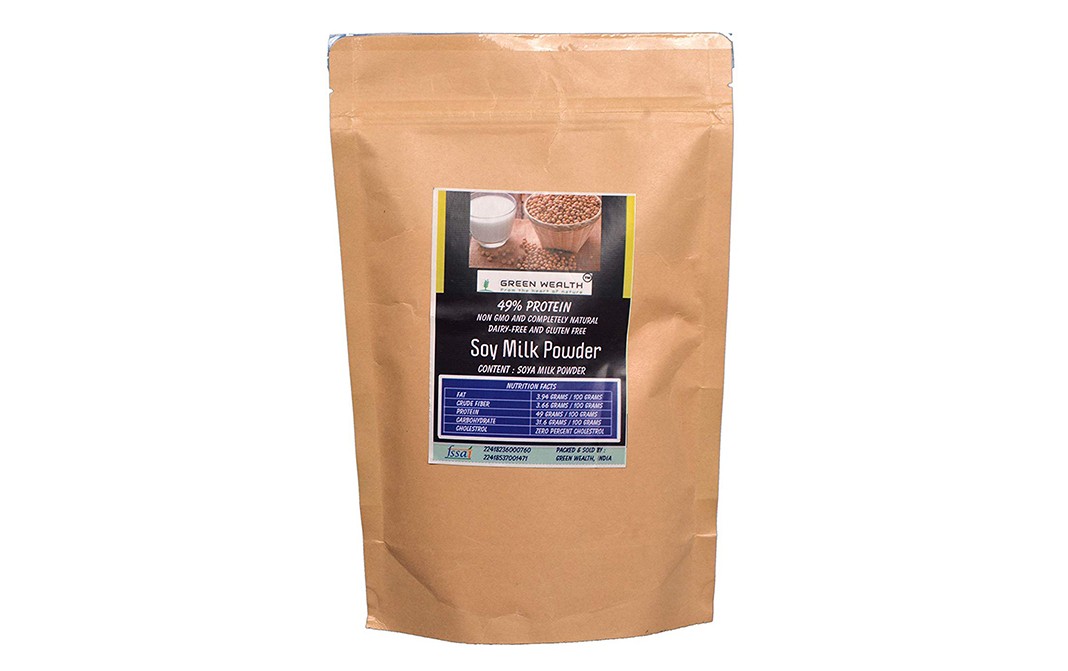 Green Wealth Soy Milk Powder   Pack  400 grams